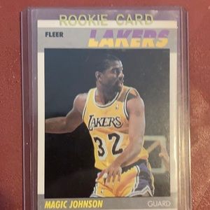 Magic Johnson 1987 fleer Mint Condition